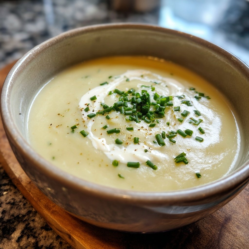Blumenkohlsuppe fein püriert