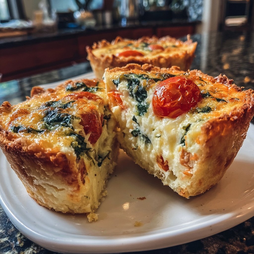 Mini-Quiches in Herzform