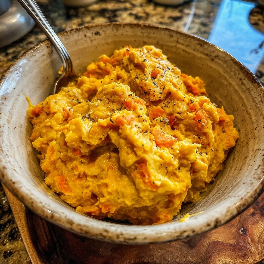 Karotten Kartoffel Stampf