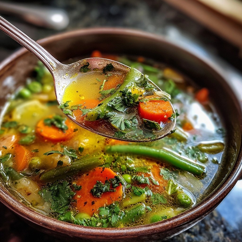 Kalorienarme Suppe Mit Gemüse