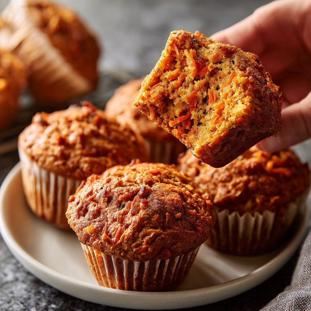 Karotten Muffins Saftig Und Einfach