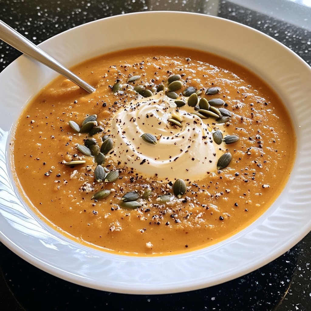 Kürbissuppe leicht bekömmlich