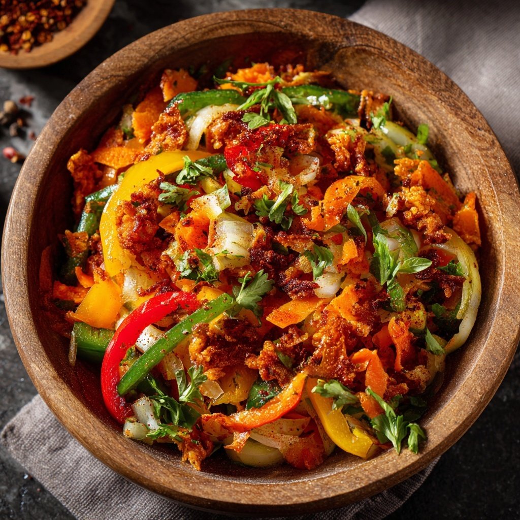 Reissalat Zum Grillen Mit Gemüse