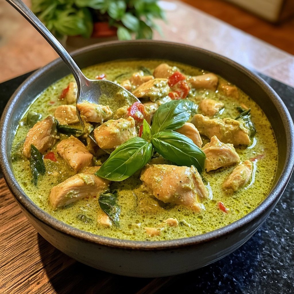 Thai Grünes Curry mit Huhn